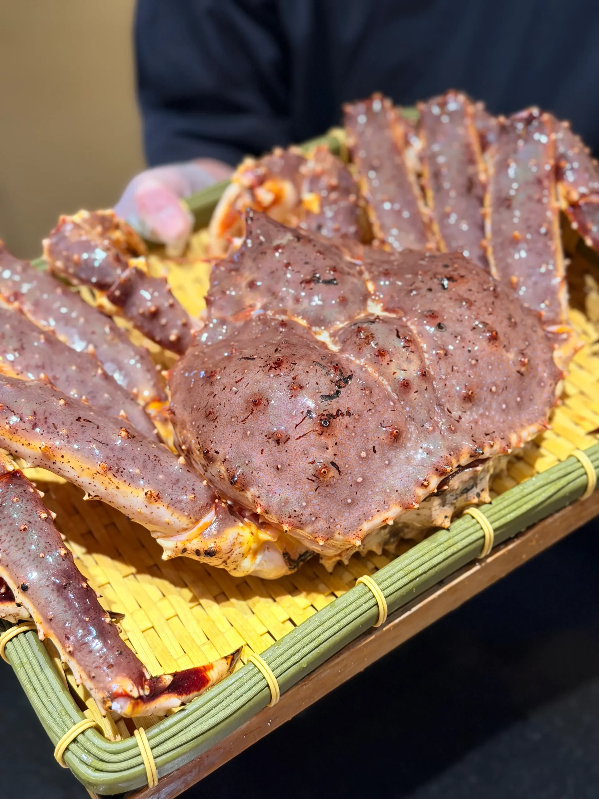 樂魚料亭 鱈場蟹展示