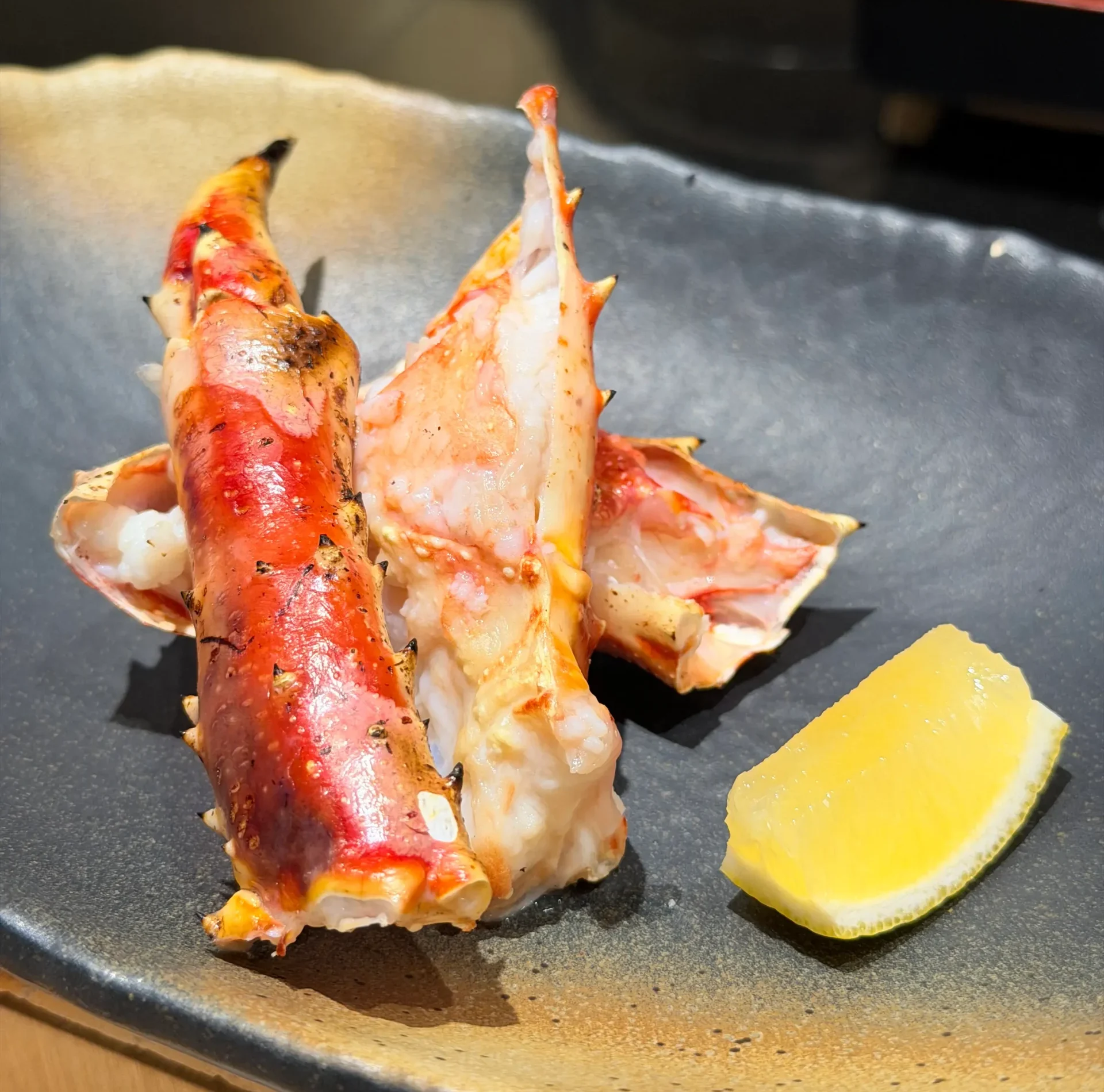 樂魚料亭 鱈場蟹炙烤