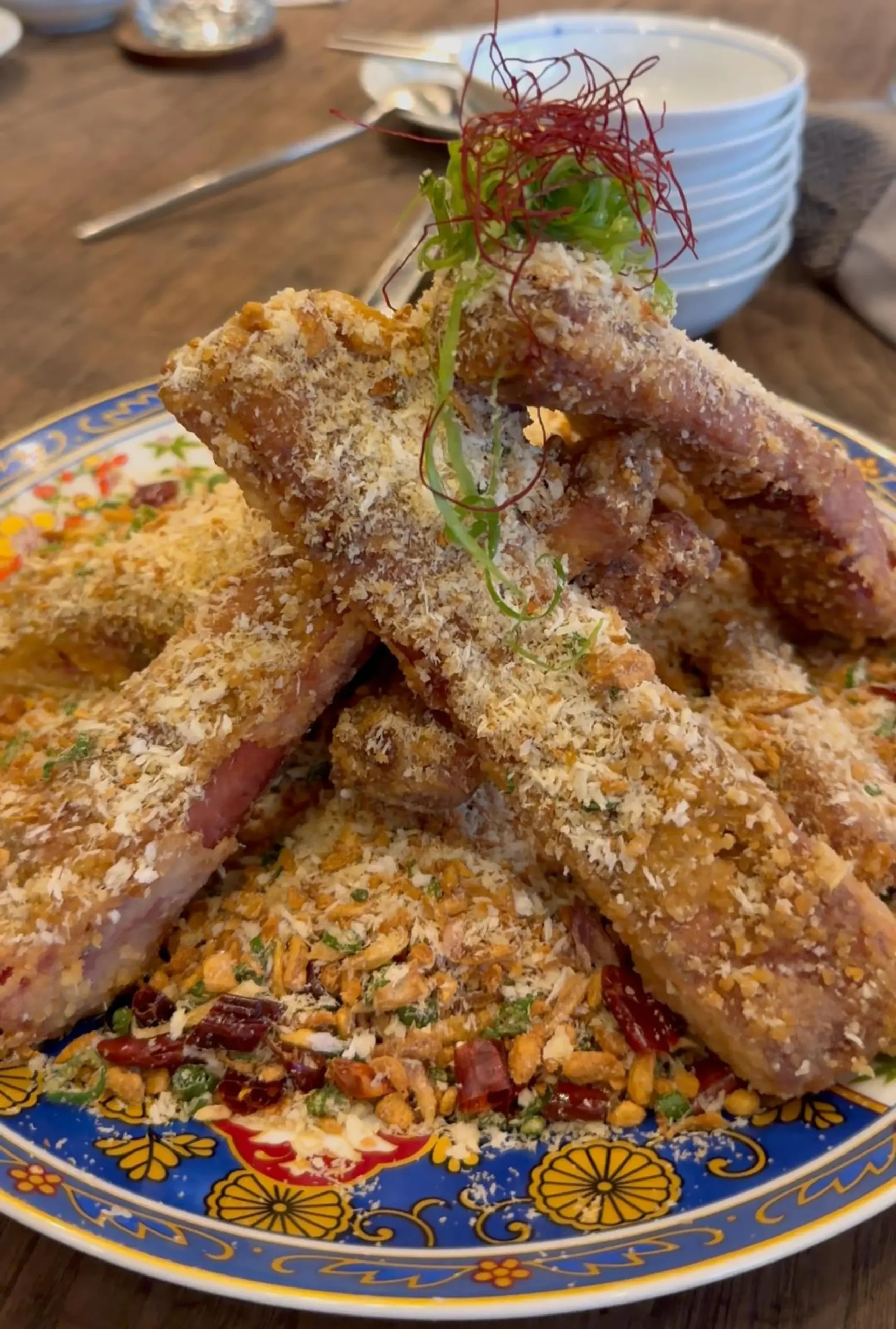 春韭台中精誠店-金絲鬆豬肋排