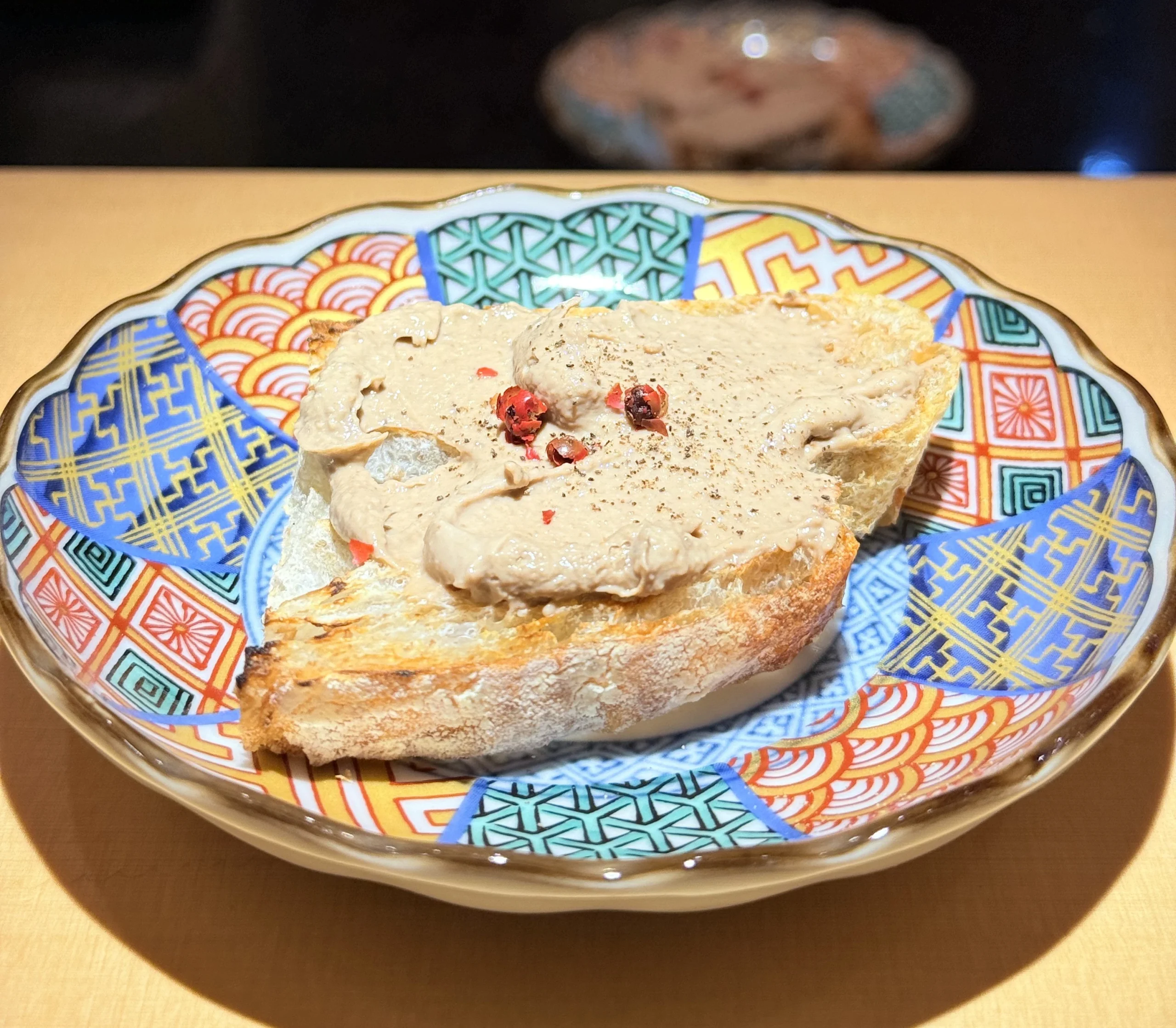 鳥力-雞肝慕斯佐酸種麵包