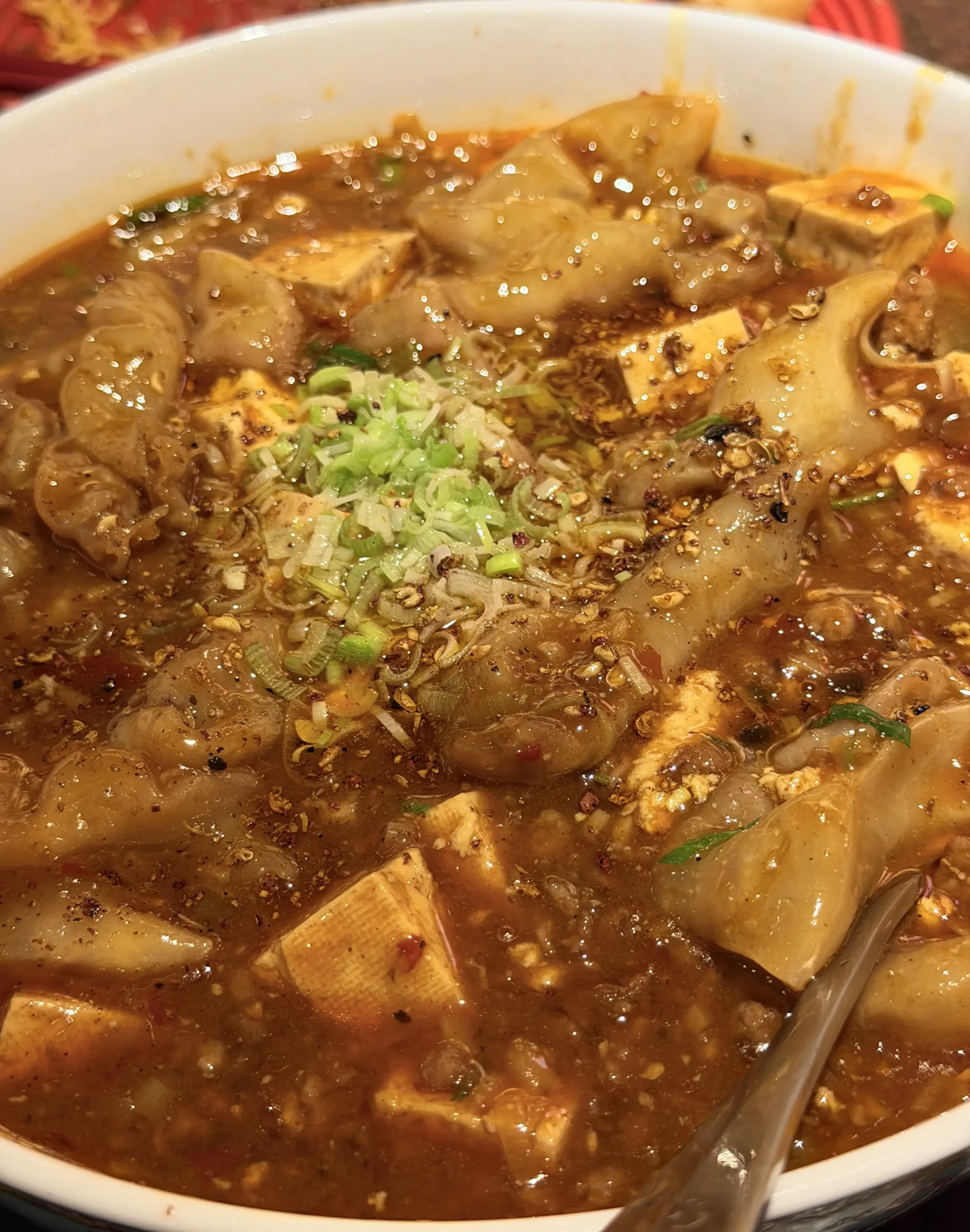 麻婆豆腐燴花膠