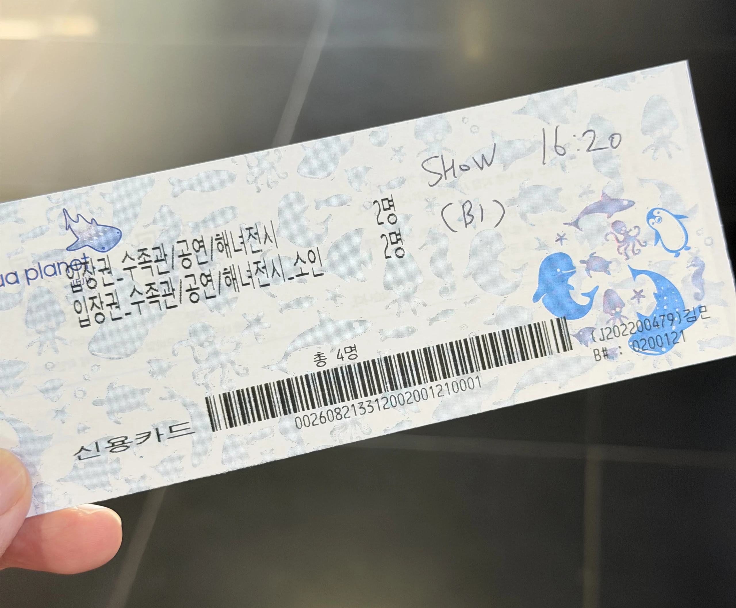Aqua Planet 濟州水族館 門票