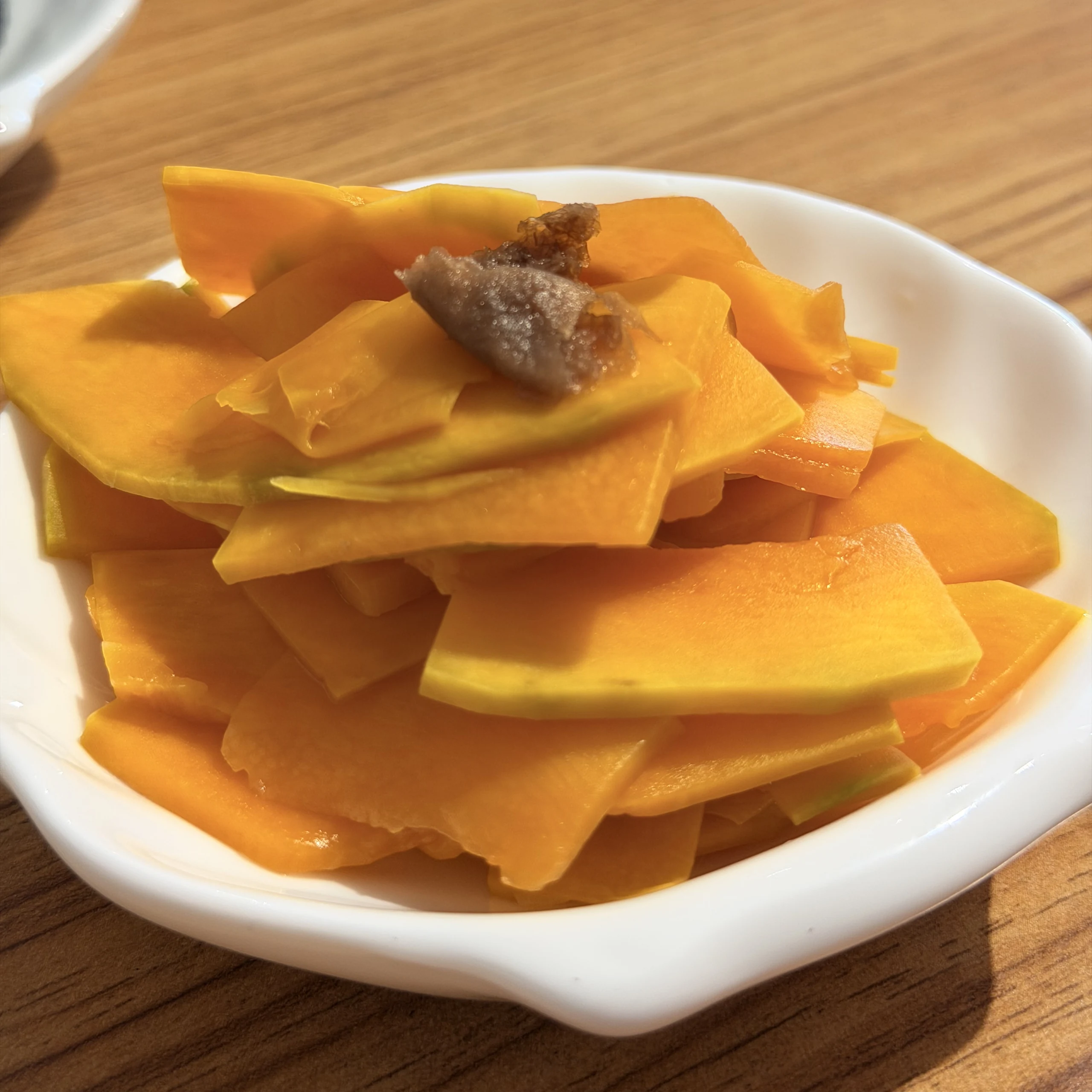 有春煨麵 梅漬南瓜