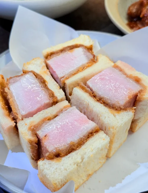 28-炸豬排三明治 脂肪肝 高雄深夜餐酒館